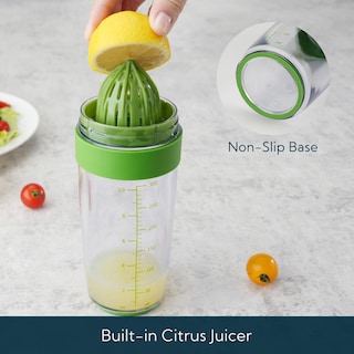 Foto 2 | Foto 2 | Contenedor Coctelero Para Aderezos Para Ensaladas Kitchendao De 350 Ml Con Exprimidor - Venta Internacional.