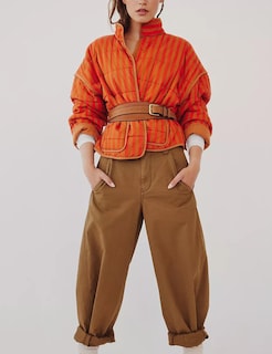 Foto 5 | Foto 5 | Chaqueta Internos Ligera De Invierno A Rayas Para Mujer - Venta Internacional.