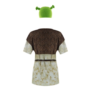 Foto 3 | Foto 3 | Disfraz Camisa Chaleco Y Sombrero Bvxmsel Ogre Película De Comedia Animada - Venta Internacional.