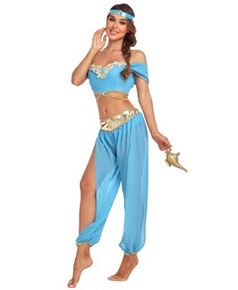 Foto 3 | Foto 3 | Set De Disfraces De Princesa Árabe Y Hada Para Halloween Tamaño Mediano - Venta Internacional.