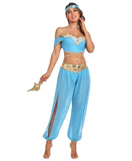 Foto 4 | Foto 4 | Set De Disfraces De Princesa Árabe Y Hada Para Halloween Tamaño Mediano - Venta Internacional.