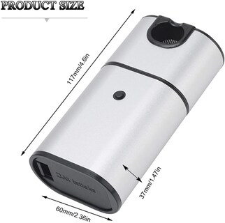 Foto 3 | Foto 3 | Herramienta Portátil Para Fumar Cócteles Con Pistola De Humo Color Negro - Venta Internacional.