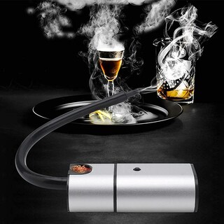 Foto 4 | Foto 4 | Herramienta Portátil Para Fumar Cócteles Con Pistola De Humo Color Negro - Venta Internacional.