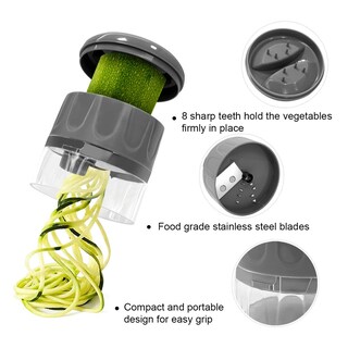 Foto 4 | Foto 4 | Espiralizador De Verduras Surewin 3 En 1 Para Fideos Vegetarianos - Venta Internacional.