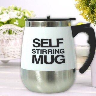 Foto 3 | Foto 3 | Taza Agitadora De Acero Inoxidable 400 Ml Mezcla Automática Para Bebidas Y Té - Venta Internacional.