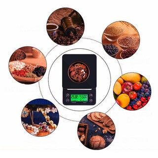 Foto 5 | Foto 5 | Báscula De Café Con Temporizador Para Verter Más De 5 Kg Sin Batería - Venta Internacional.