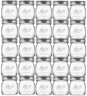 Foto 1 | Foto 1 | Frascos De Vidrio Para Conservas Mason Jars Esrentle Paquete De 16 Unidades 250 Ml Con Tapas - Venta Internacional.