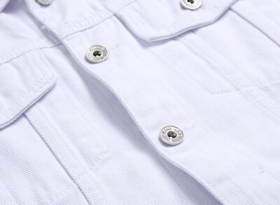 Foto 5 | Foto 5 | Chaqueta Vaquera Lzler Para Hombre Desgastada Vintage Corte Ajustado 2024 - Venta Internacional.