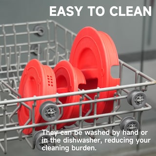 Foto 6 | Foto 6 | Tapas De Repuesto De Silicona Purekra Para Vaso Medidor Pyrex De 8 Tazas - Venta Internacional.