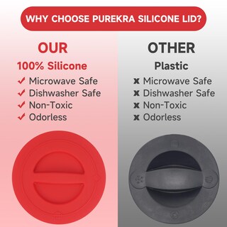Foto 7 | Foto 7 | Tapas De Repuesto De Silicona Purekra Para Vaso Medidor Pyrex De 8 Tazas - Venta Internacional.