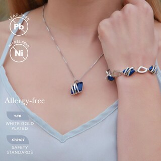Foto 2 | Foto 2 | Colgante Leafael Wish Stone Con Cristal De Zafiro - Venta Internacional.