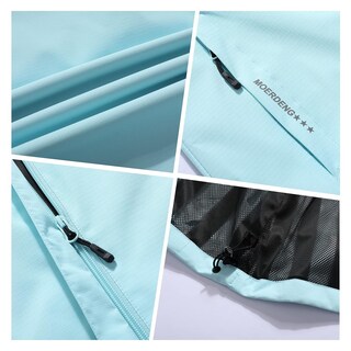 Foto 6 | Foto 6 | Chaqueta Impermeable Moerdeng Para Mujer Impermeable Y Ligera Con Capucha - Venta Internacional.
