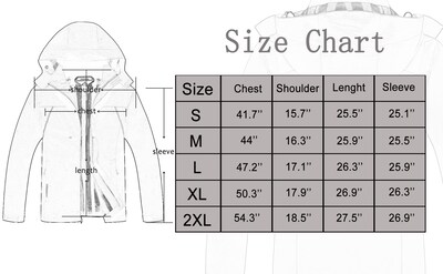 Foto 6 | Foto 6 | Chaqueta Impermeable Moerdeng Para Mujer Impermeable Y Ligera Con Capucha - Venta Internacional.