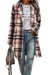 Foto 1 | Foto 1 | Chaqueta Zeagoo Para Mujer Gabardina Con Botones Y Botones - Venta Internacional.