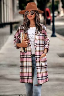 Foto 2 | Foto 2 | Chaqueta Zeagoo Para Mujer Gabardina Con Botones Y Botones - Venta Internacional.