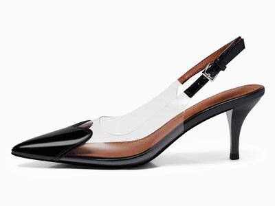 Foto 4 | Foto 4 | Zapatos De Tacón Slingback Con Diseño De Gatito Pumps Coutgo Para Mujer  Color Negro Transparente - Venta Internacional.