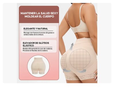 Foto 4 | Foto 4 | Panty Short Faja Mujer Colombiana Postparto Moldeador Calzón
