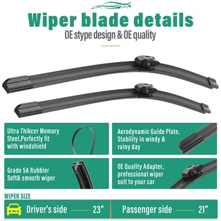 Foto 3 | Foto 3 | Limpiaparabrisas De Repuesto Para Mini Cooper Countryman 2017-2022 - Venta Internacional.