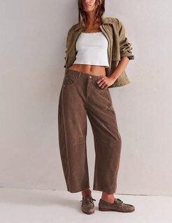 Foto 2 | Foto 2 | Pantalones Lviefent De Pana Anchos Para Mujer Talla Xl Color Marrón - Venta Internacional.