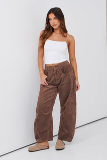 Foto 6 | Foto 6 | Pantalones Lviefent De Pana Anchos Para Mujer Talla Xl Color Marrón - Venta Internacional.