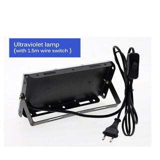 Foto 4 | Foto 4 | Reflector Led De 100 W Luz Uv Exterior Negro Y Violeta - Venta Internacional.
