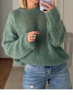 Foto 2 | Foto 2 | Jersey Antnation Soft Fuzzy Knit De Gran Tamaño Para Mujer - Venta Internacional.