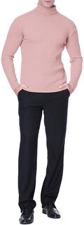 Foto 7 | Foto 7 | Jersey Qzh.duao De Cuello Alto Para Hombre Corte Ajustado Tejido Retorcido - Venta Internacional.