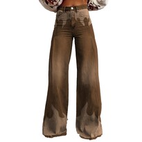 Pantalones Palazzo Lufhbehb Para Mujer Cintura Alta Estampado Floral Bohemio - Venta Internacional.