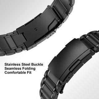 Foto 4 | Foto 4 | Correa De Reloj Baihuiam Titanium Para Galaxy Watch Ultra De 47 Mm Color Negro - Venta Internacional.