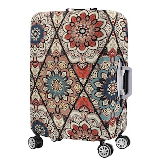 Foto 1 | Foto 1 | Maletín Suitcase Cover 7-mi Travel Trolley De 22 A 24 Pulgadas Estilo Retro - Venta Internacional.
