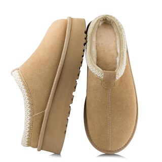 Foto 1 | Foto 1 | Zapatillas Xixitiao De Piel De Gamuza Con Plataforma Para Mujer Talla 9 Color Marrón - Venta Internacional.