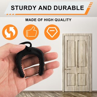 Foto 6 | Foto 6 | Tapón De Puerta Door Jam Para Aplicación De La Ley (4 Unidades) Negro - Venta Internacional.