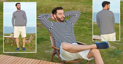 Foto 2 | Foto 2 | Camiseta Shuiangran Para Hombre  Manga Larga  Manga Larga  Color Negro - Venta Internacional.