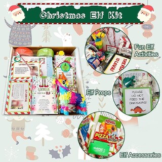 Foto 3 | Foto 3 | Kit Para Elfos 24 Días De Navidad Navidad En La Estantería 2024 - Venta Internacional.