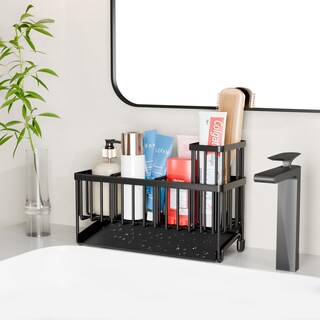 Foto 7 | Foto 7 | Soporte De Esponja Tomcare Para Fregadero De Cocina Con Bandeja De Desagüe Y Cepillo - Venta Internacional.