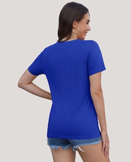Foto 3 | Foto 3 | Camiseta Yucolen Para Mujer Algodón Manga Corta Protección Solar - Venta Internacional.