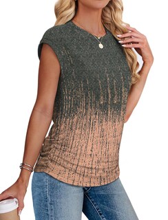 Foto 4 | Foto 4 | Blusa Casual De Manga Corta Shirt Sampeel Para Mujer Talla 2xl - Venta Internacional.