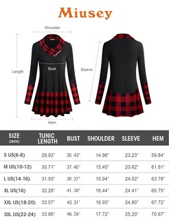 Foto 3 | Foto 3 | Camisa Tipo Túnica Miusey Fashion De Manga Larga Con Cuello Vuelto Para Mujer - Venta Internacional.