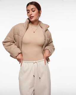 Foto 5 | Foto 5 | Top Inlyric De Manga Larga Con Cuello Alto Suave E Invisible Para Mujer - Venta Internacional.