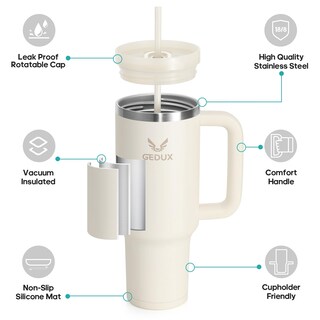 Foto 3 | Foto 3 | Vaso Gedux 1.2 L Con Asa Tapa 2 En 1 Acero Inoxidable - Venta Internacional.