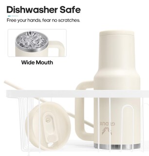 Foto 5 | Foto 5 | Vaso Gedux 1.2 L Con Asa Tapa 2 En 1 Acero Inoxidable - Venta Internacional.