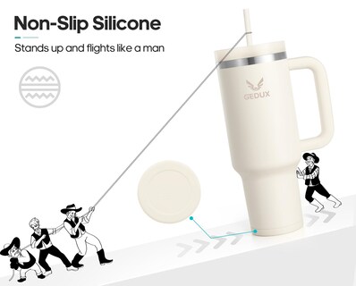 Foto 6 | Foto 6 | Vaso Gedux 1.2 L Con Asa Tapa 2 En 1 Acero Inoxidable - Venta Internacional.