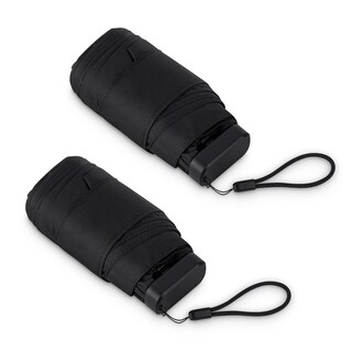 Foto 1 | Foto 1 | Miniparaguas Leagera Compact Impermeable Para Mujer Color Negro Paquete De 2 - Venta Internacional.