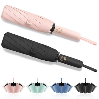 Foto 1 | Foto 1 | Paraguas De Viaje Fogkey A Prueba De Viento Impermeable Y Con Protección Uv - Venta Internacional.
