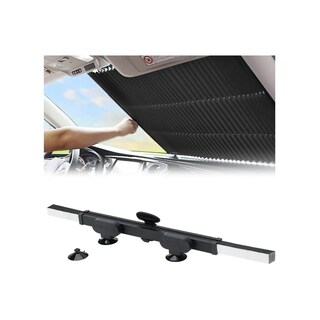 Foto 1 | Foto 1 | Parasol Retráctil Para Parabrisas De Coche Pequeño Negro - Venta Internacional.