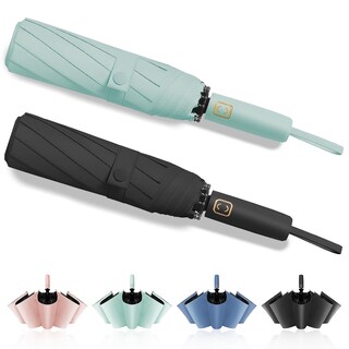 Foto 1 | Foto 1 | Paraguas De Viaje Fogkey A Prueba De Viento Impermeable Y Con Protección Uv - Venta Internacional.