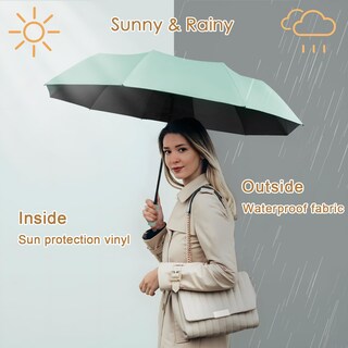 Foto 4 | Foto 4 | Paraguas De Viaje Fogkey A Prueba De Viento Impermeable Y Con Protección Uv - Venta Internacional.