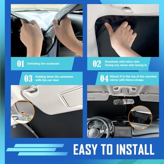 Foto 4 | Foto 4 | Parasol De Parabrisas Tombyda Para Nissan Rogue 2021-2025 - Venta Internacional.