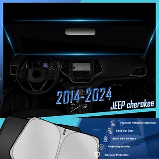 Foto 2 | Foto 2 | Parasol De Parabrisas Tombyda Para Jeep Cherokee 2014-2024 - Venta Internacional.