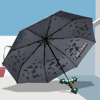 Foto 3 | Foto 3 | Diseño De Umbrella Minecraft Diamond Sword - Venta Internacional.